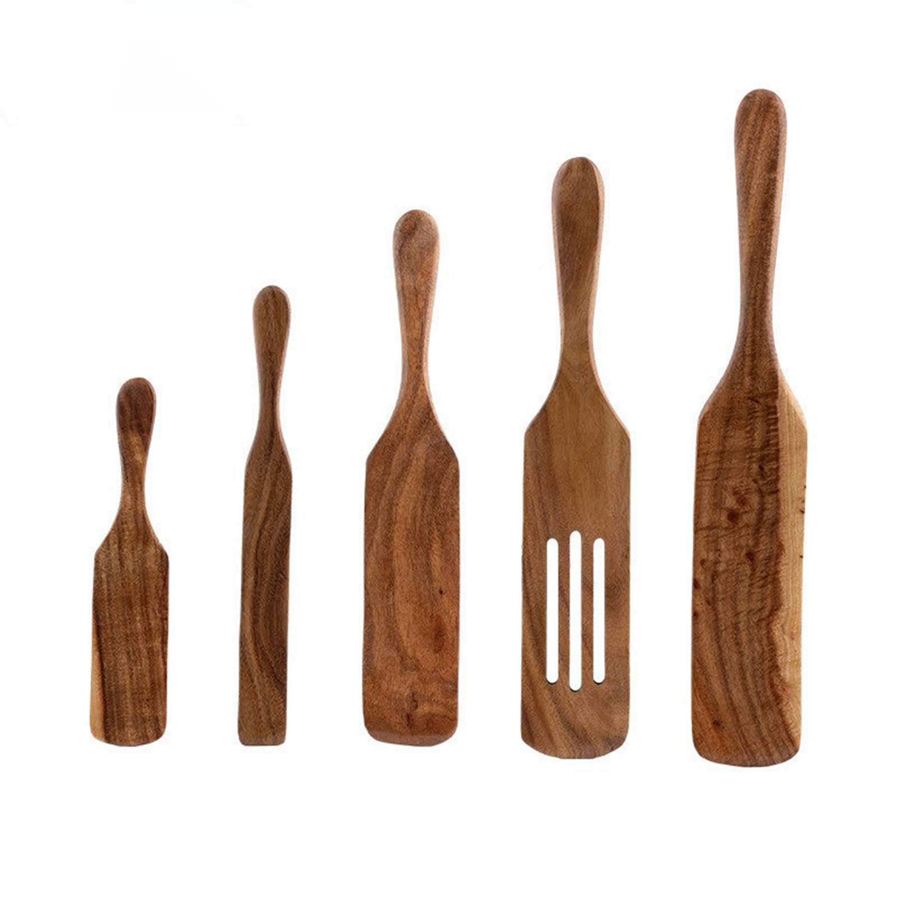 Wooden Slotted Spurtle 3