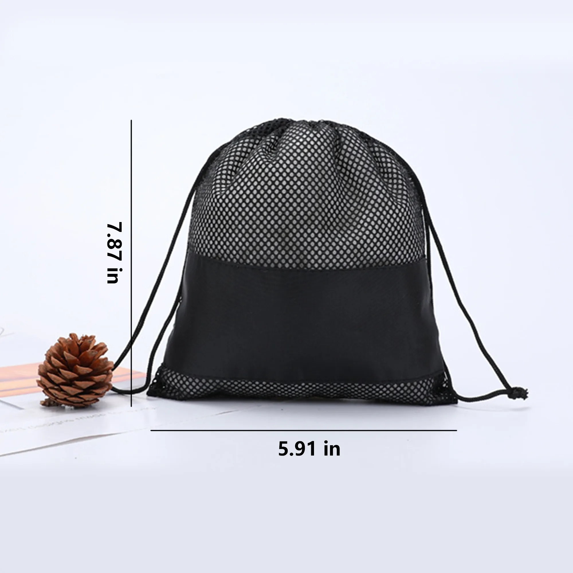 Polyester Drawstring Mesh Bag Free Shipping 8