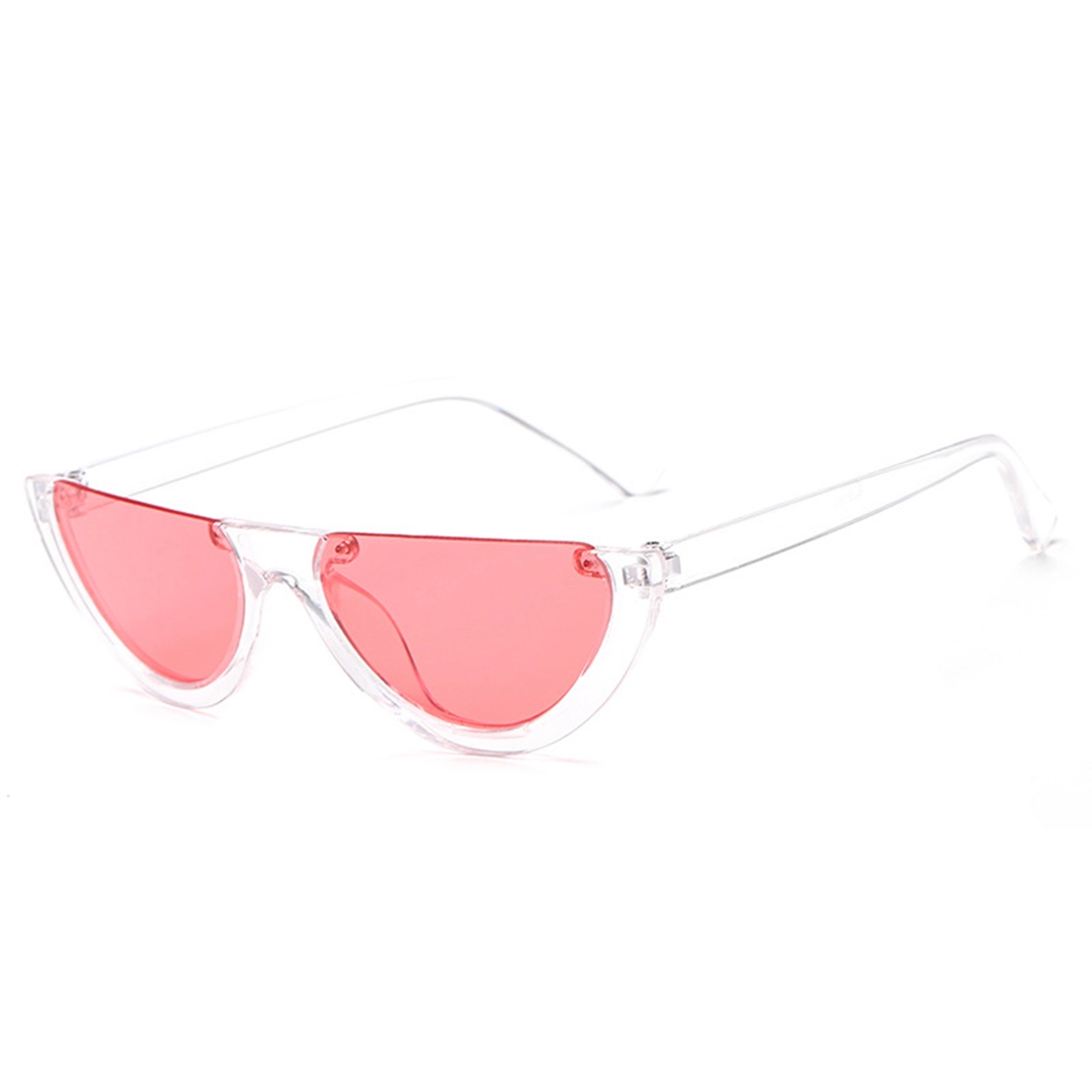 Half Frame Cat Eye Sunglasses 7