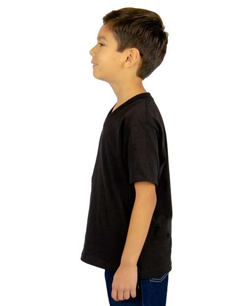 Youth V-Neck Tee - SHVEEY 4