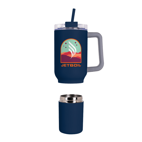 Key West 22 oz SS Travel Mug w/Can Cooler 237