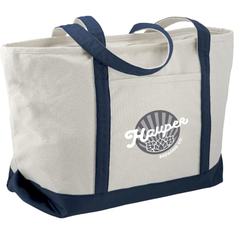 Baltic 18oz Cotton Canvas Zippered Tote 12