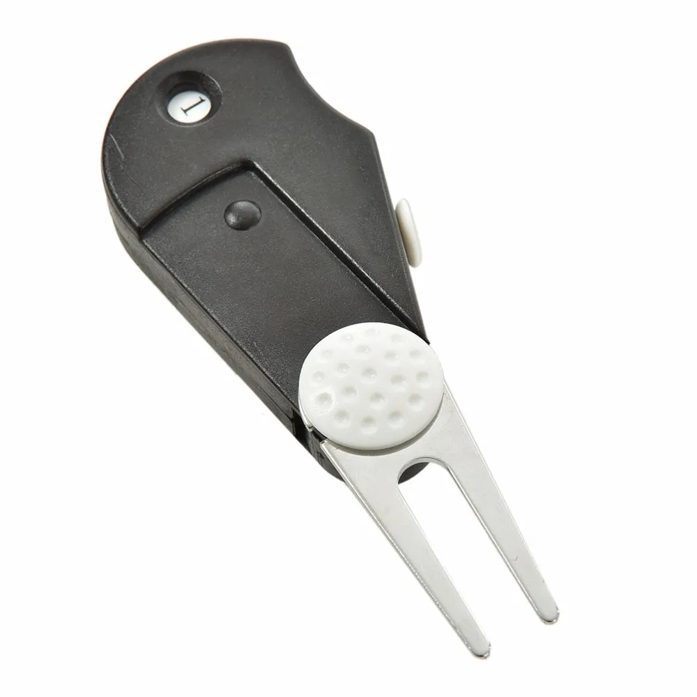 Golf Score Counter with Divot Repair Tool 4