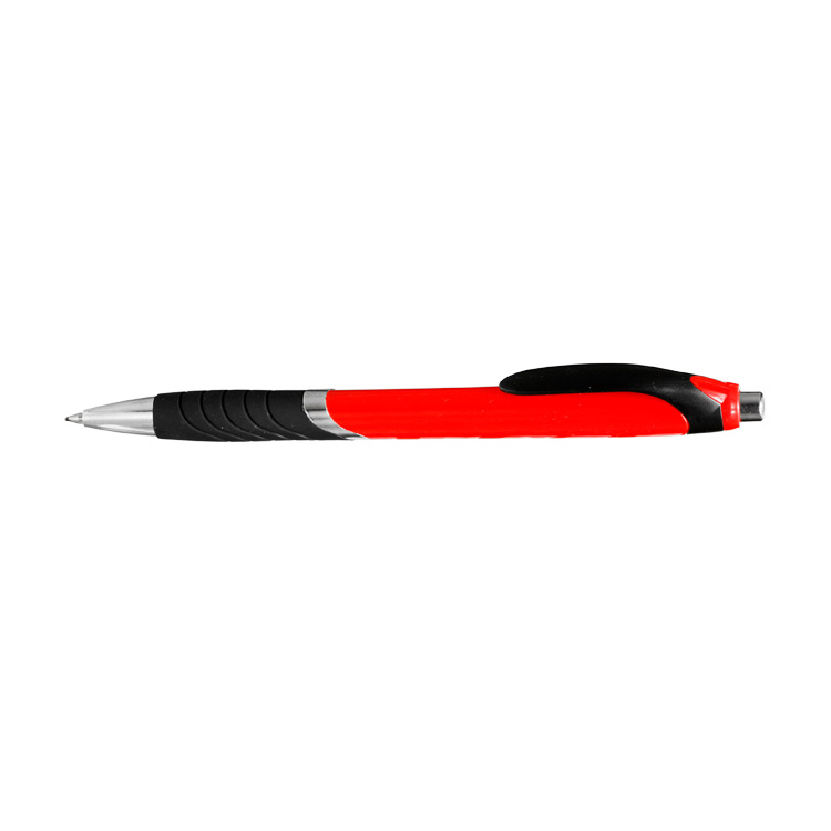 Bright Colors Rubber Grip Ballpoint Pen 7