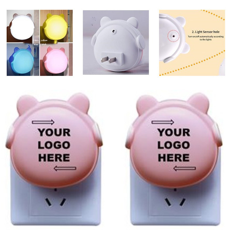 Headphone Bear Light Sensor Night Lamp
