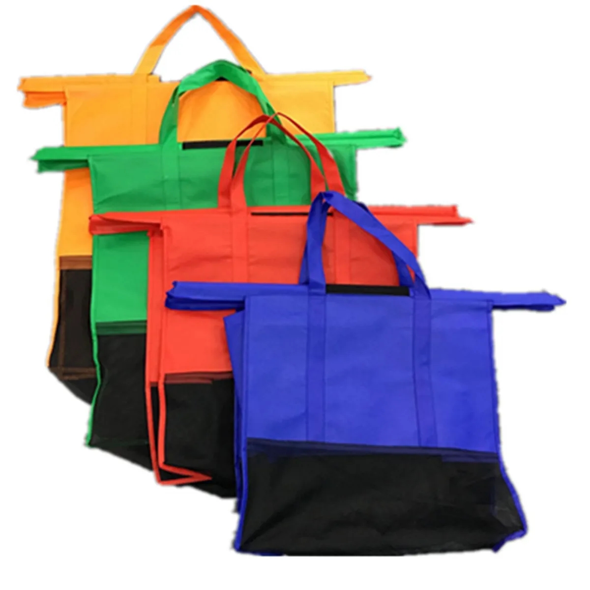 Foldable Reusable Trolley Cart Shopping Bags 3
