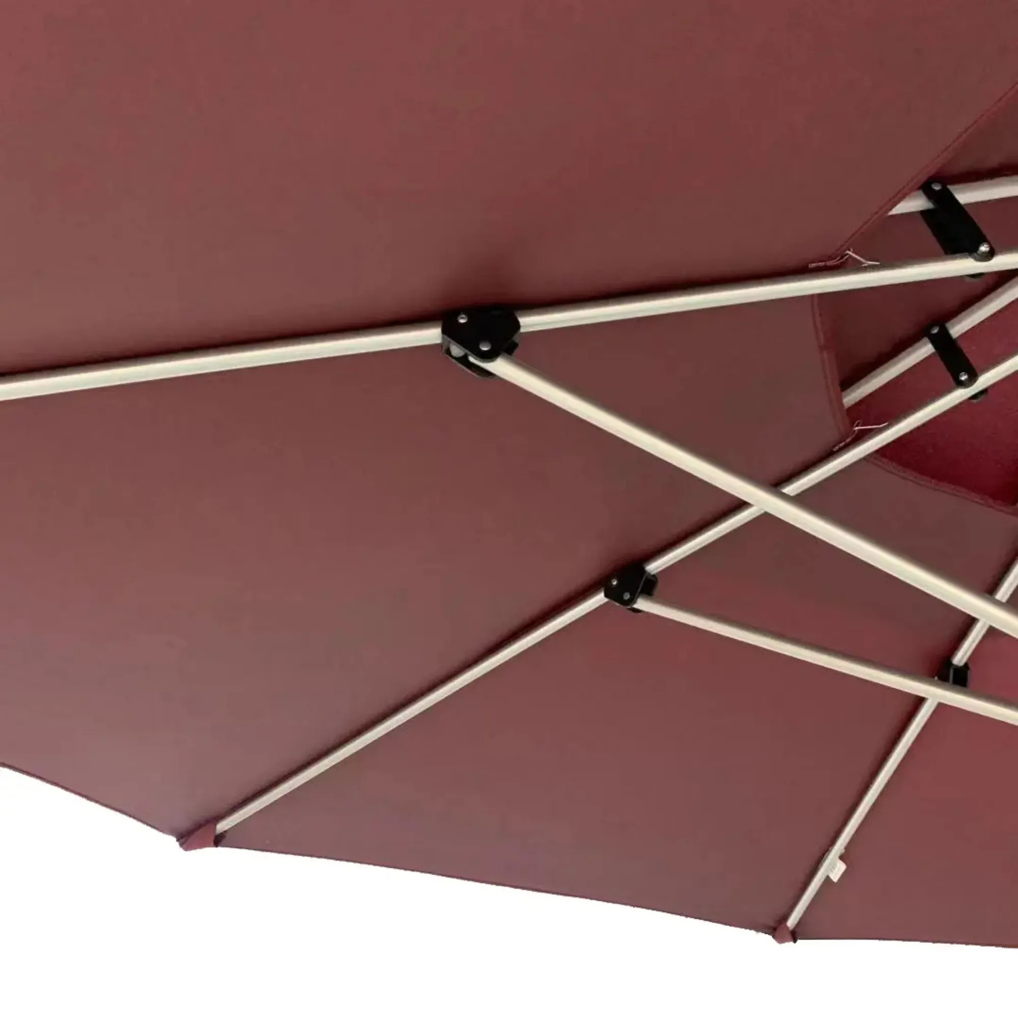 Double Layer Outdoor Sun Patio Umbrella MOQ1 1