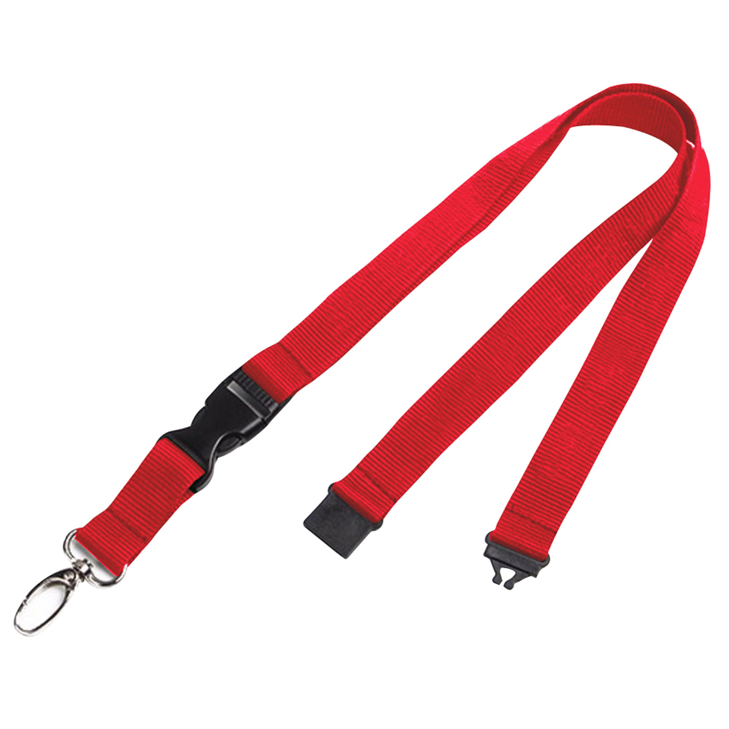 Polyester Lanyards w/ Buckle Release and Safety 22