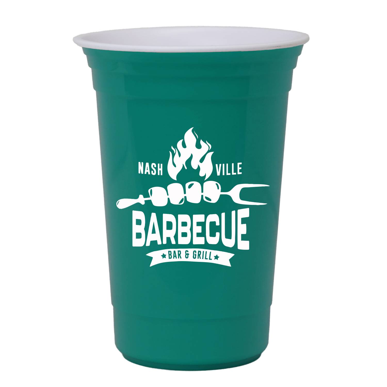 Double Wall Cup with White Liner, 16 oz. 17