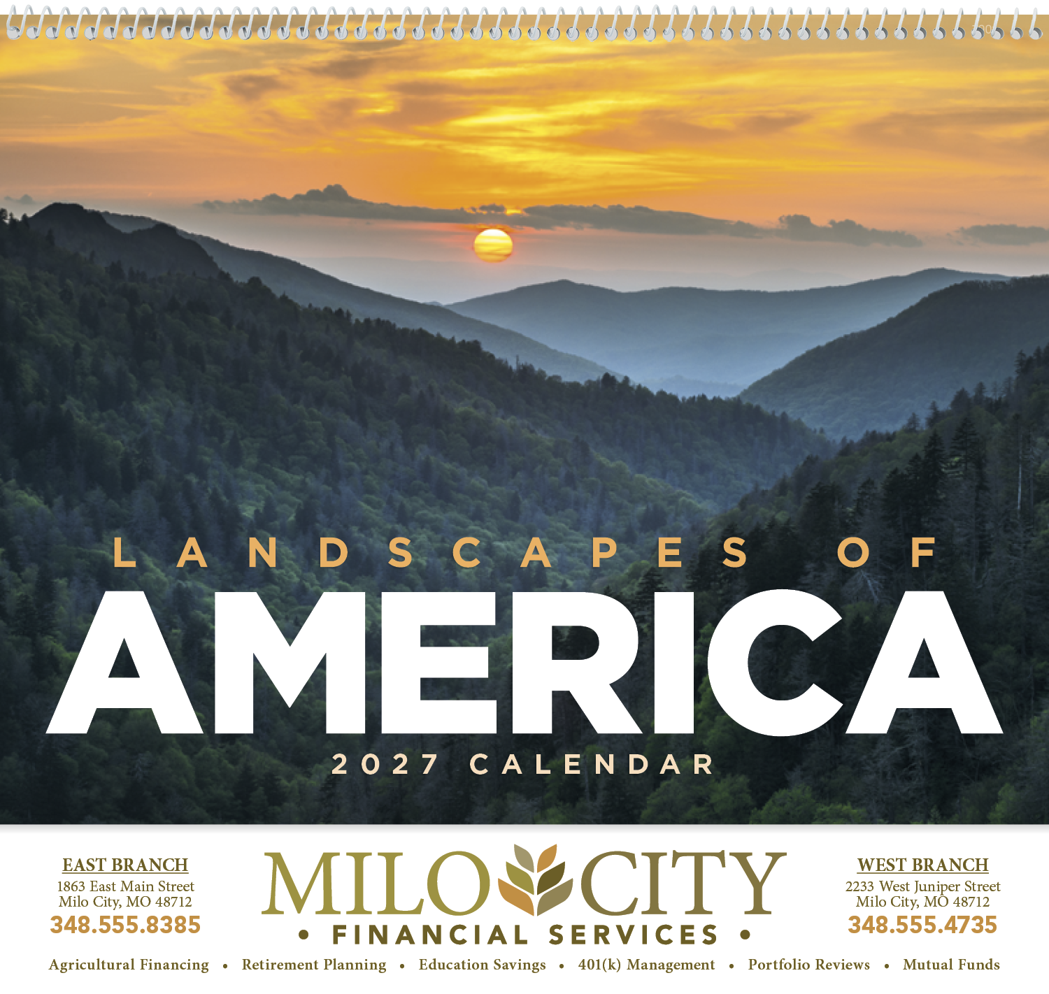 Good Value™ Landscapes of America - Spiral Calendar 27