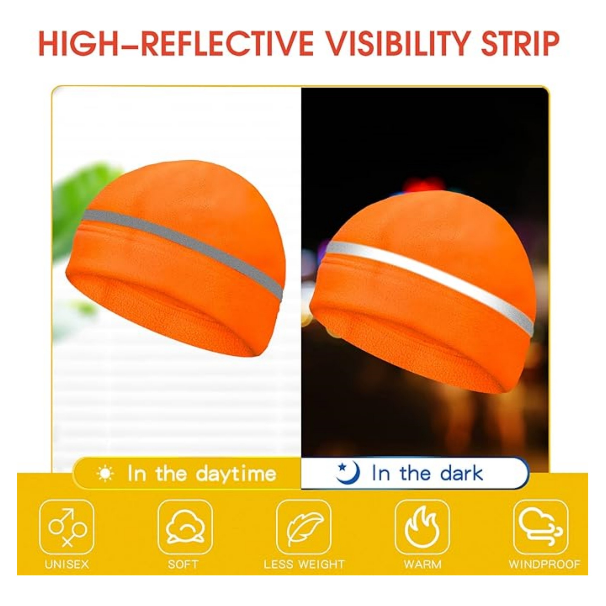 Reflective Fleece Hat 2