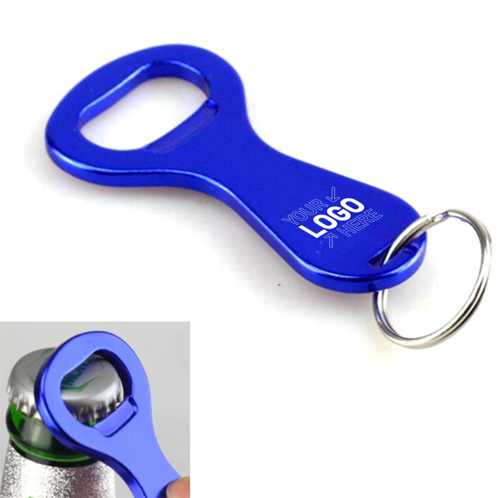 Flat Top Bottle Opener Keychain 4