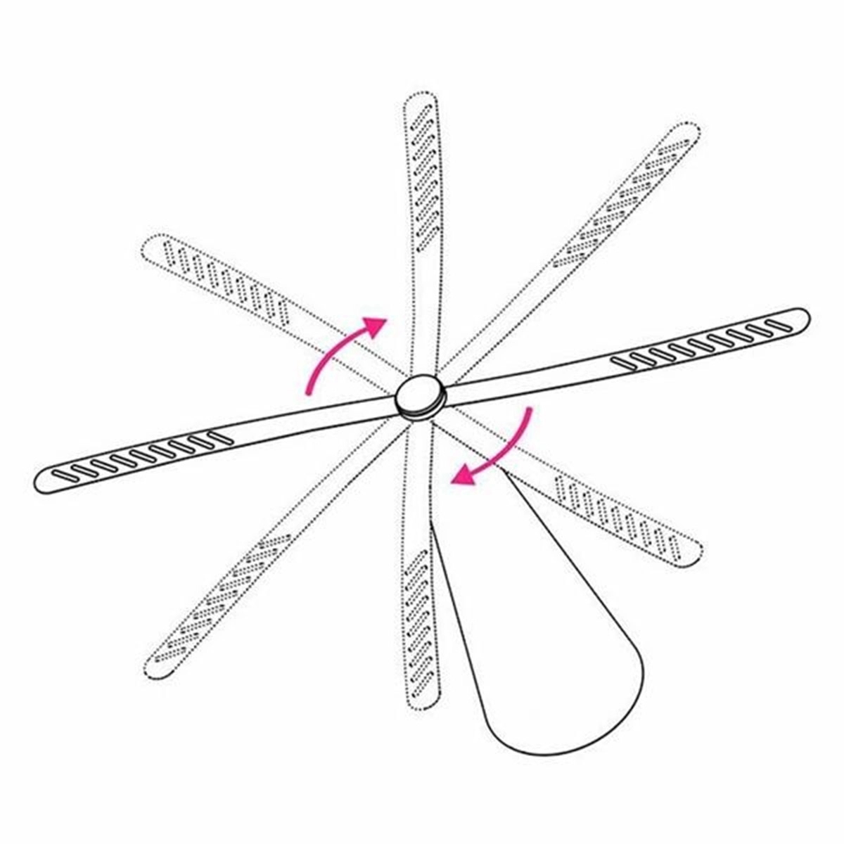 Tabletop Bug And Fly Deterrent Fan 2