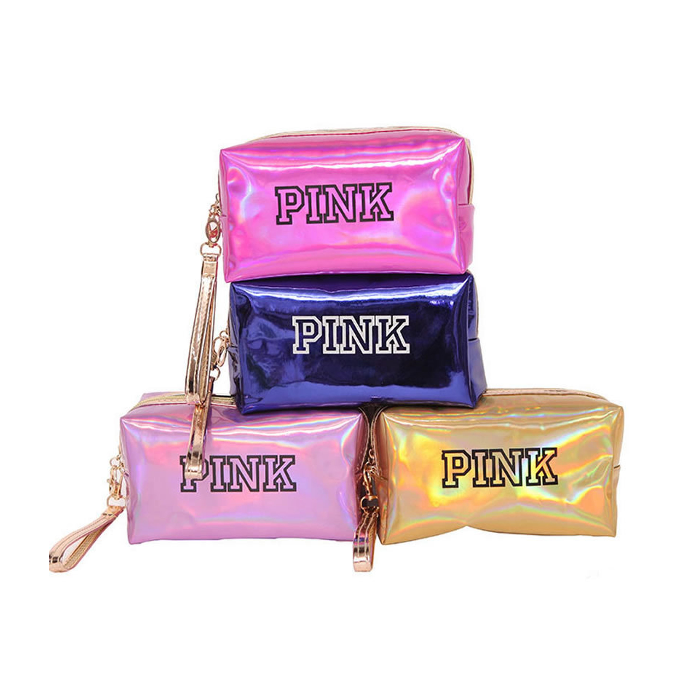 Holographic Leather Cosmetic Bag (direct import) 4