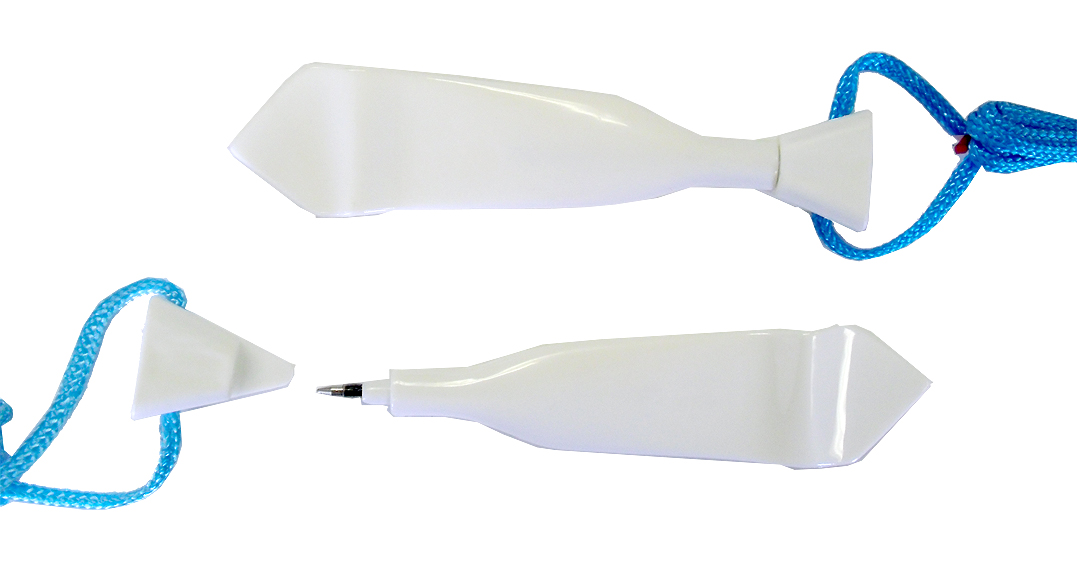 Necktie Shaped Ballpoint Custom Pens 2