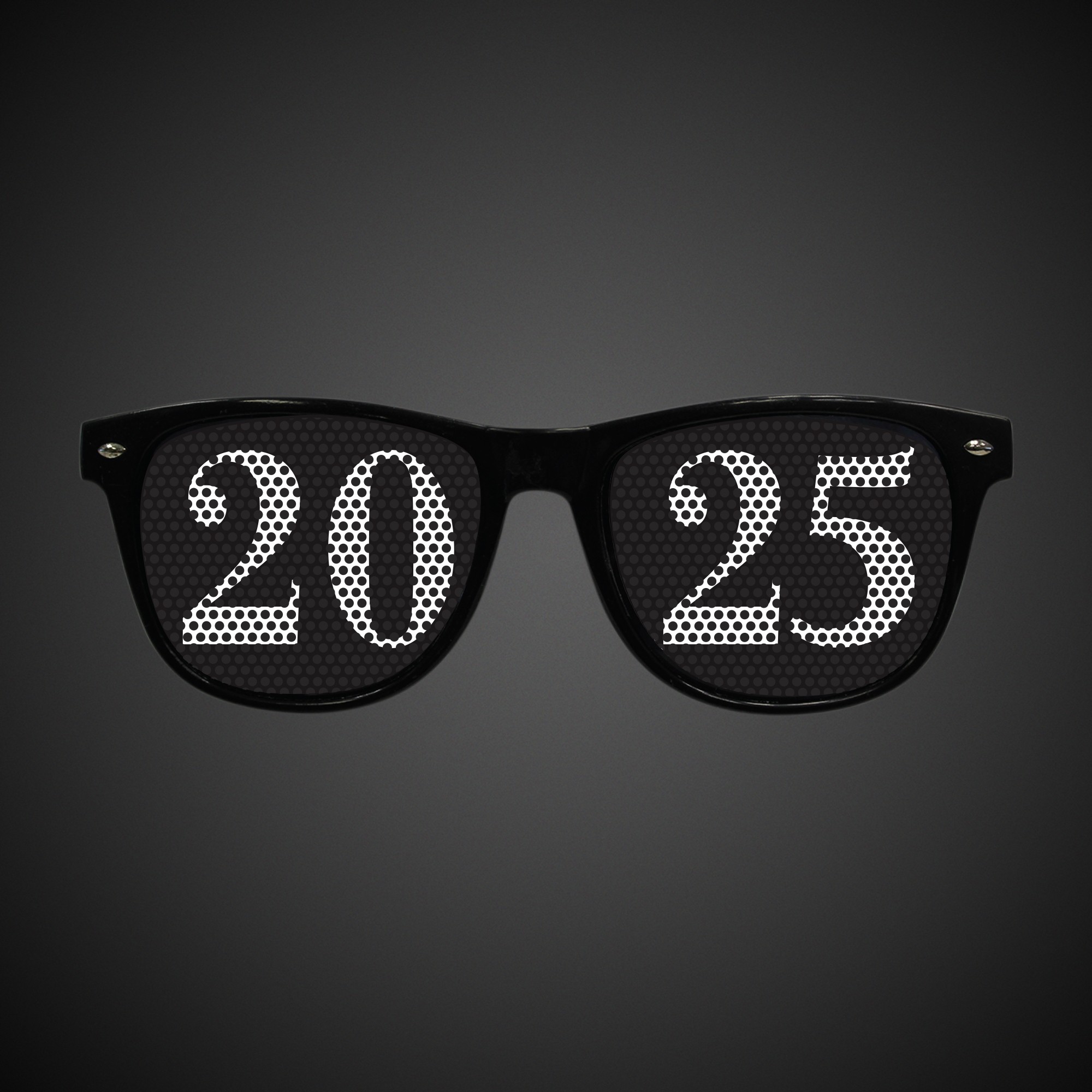 2026 Black Billboard Sunglasses (imprinted arms) 4
