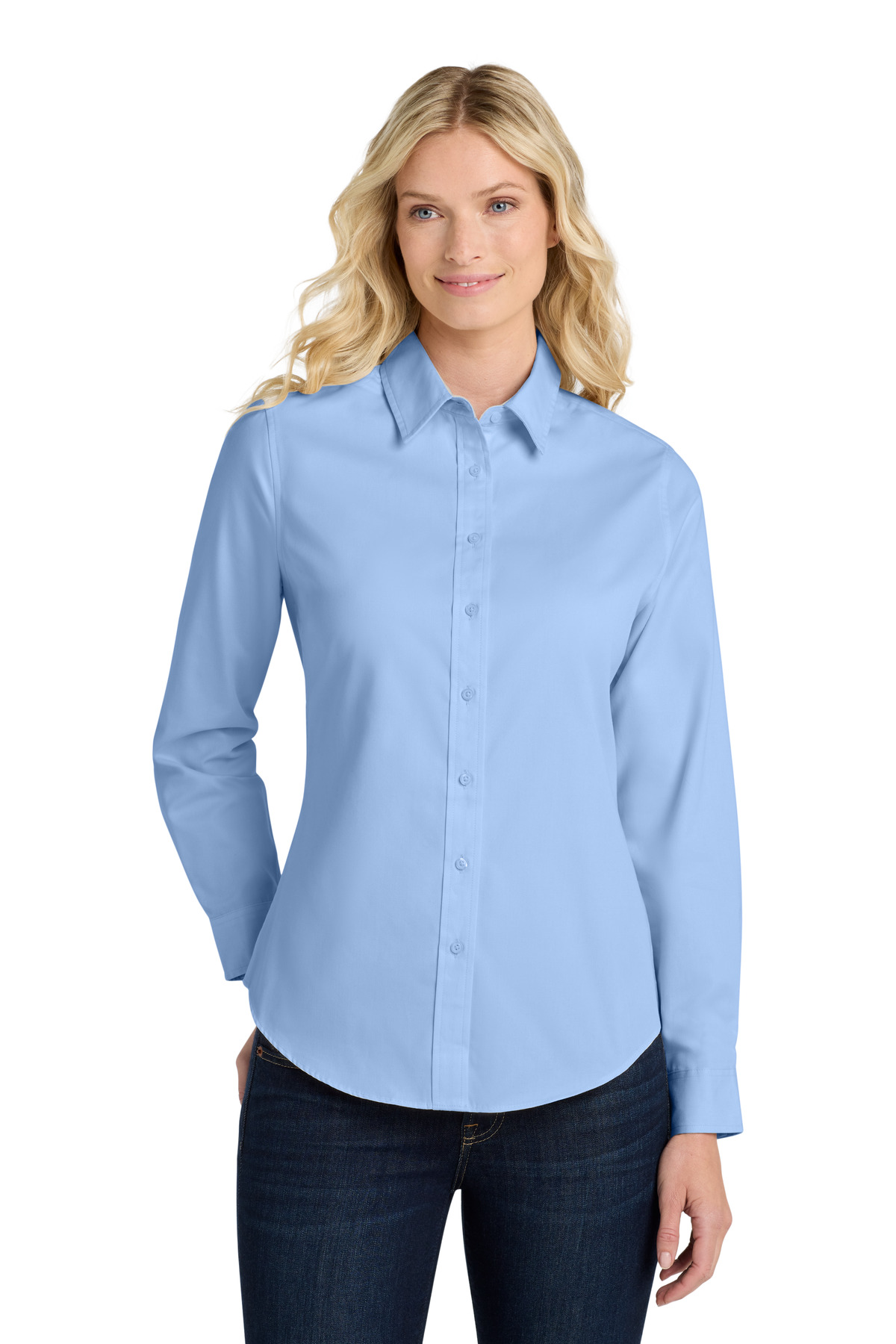 Port Authority Women's Long Sleeve Easy Care Shirt. L608 17