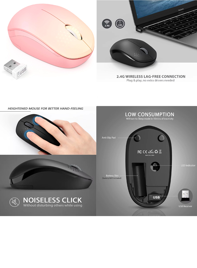 iBank ® Wireless Mouse for Laptop, PC, Tablet, Computer and Mac 1