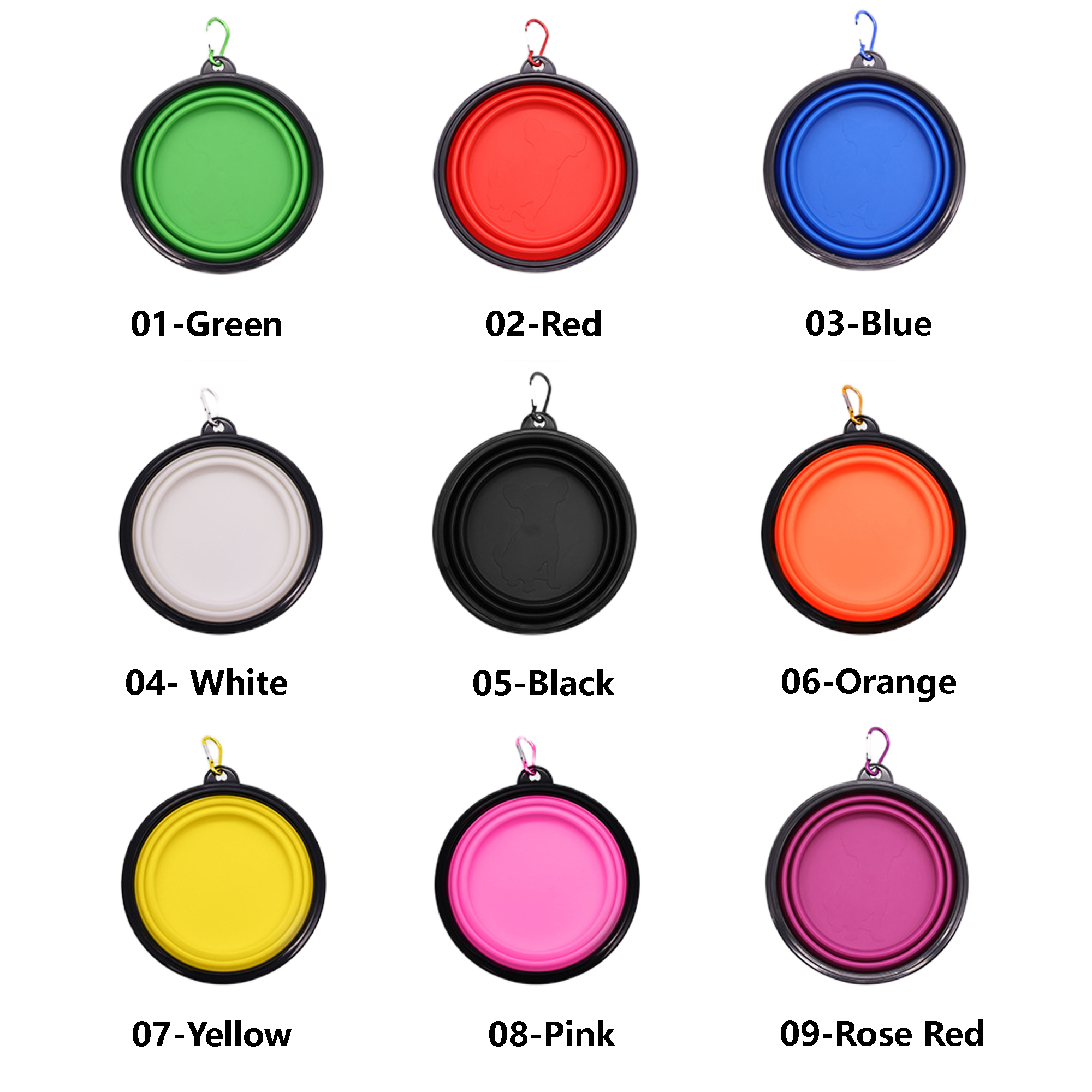 Portable Silicone Collapsible Bucket for Outdoor Use 3