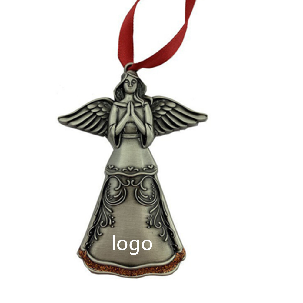 Angel Alloy Christmas Ornament 2