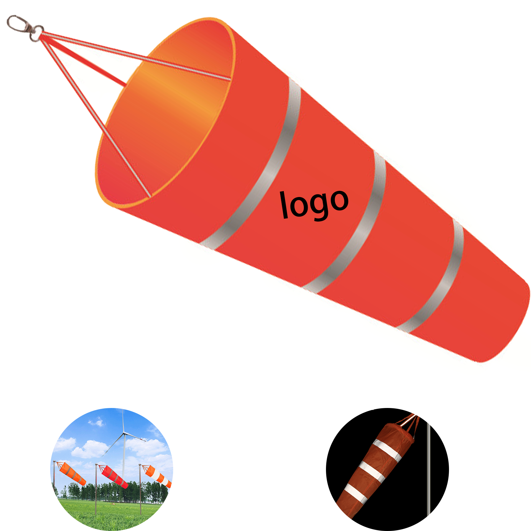 Reflective Wind Direction Bag 3