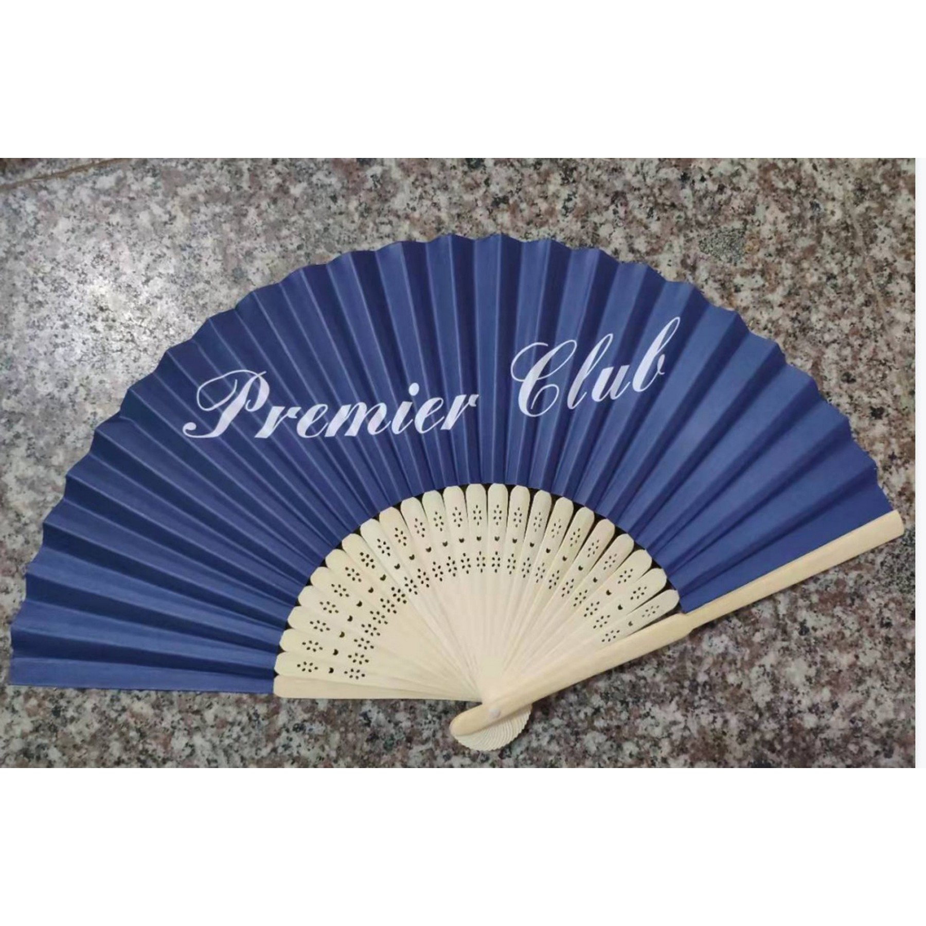 Custom Bamboo Folding Paper Hand Fan 4