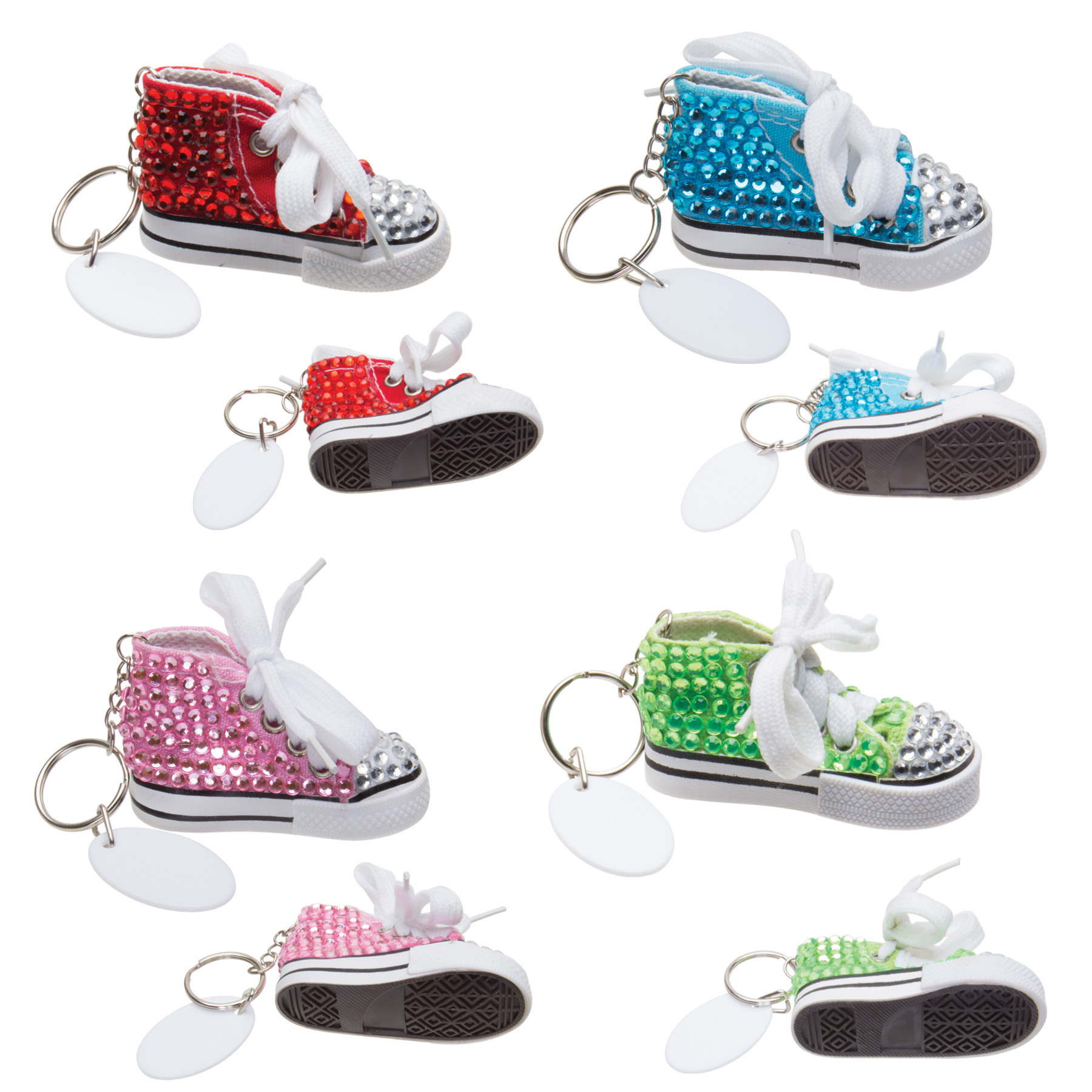 Gym Shoe Bling Keytag 8
