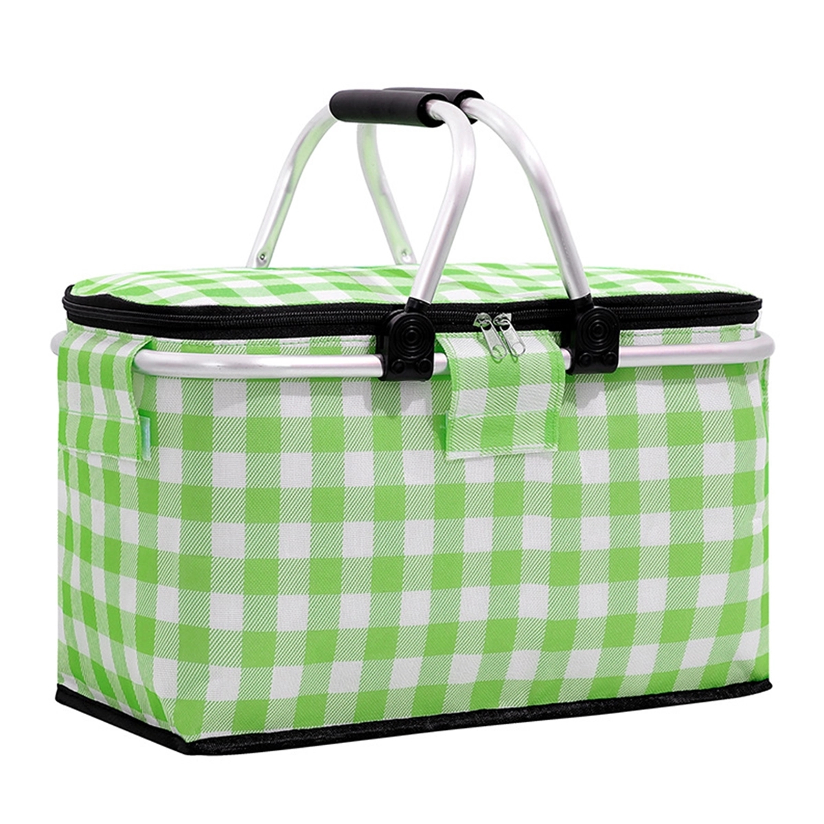 Oxford cloth picnic basket 4