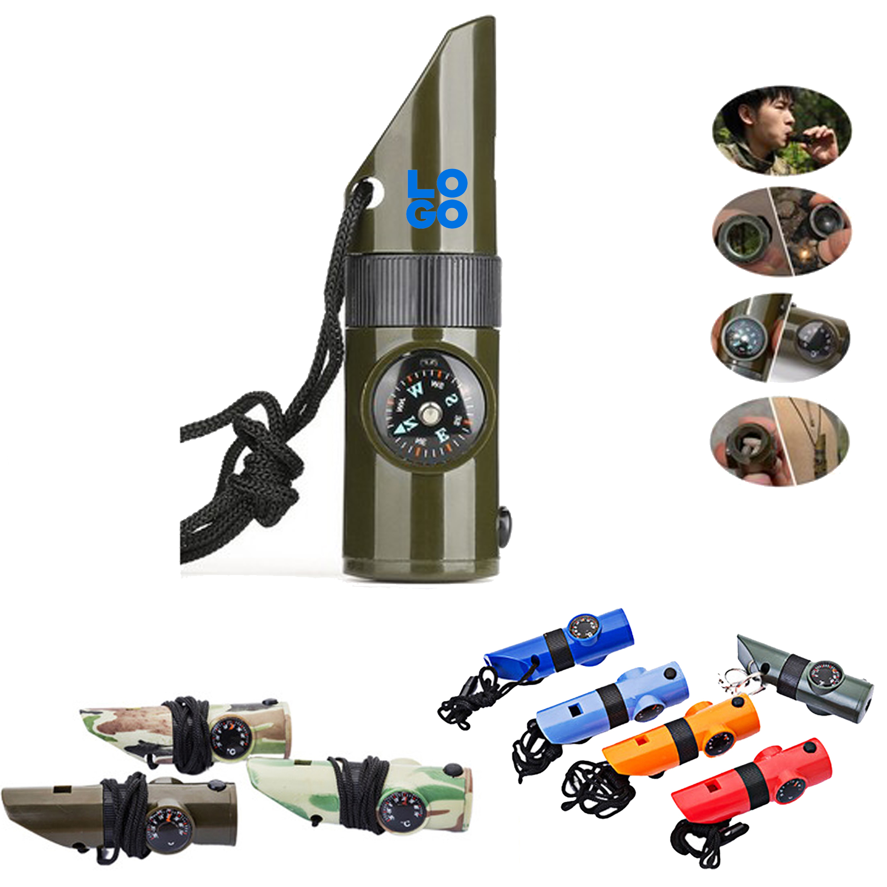 7 in 1 Survival Whistle 2