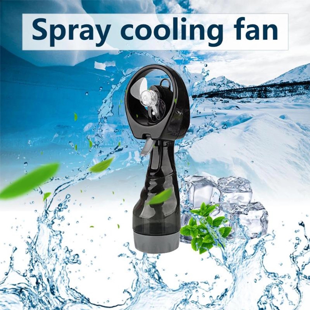Portable Handheld Humidifier Powered Fans with Mist 6