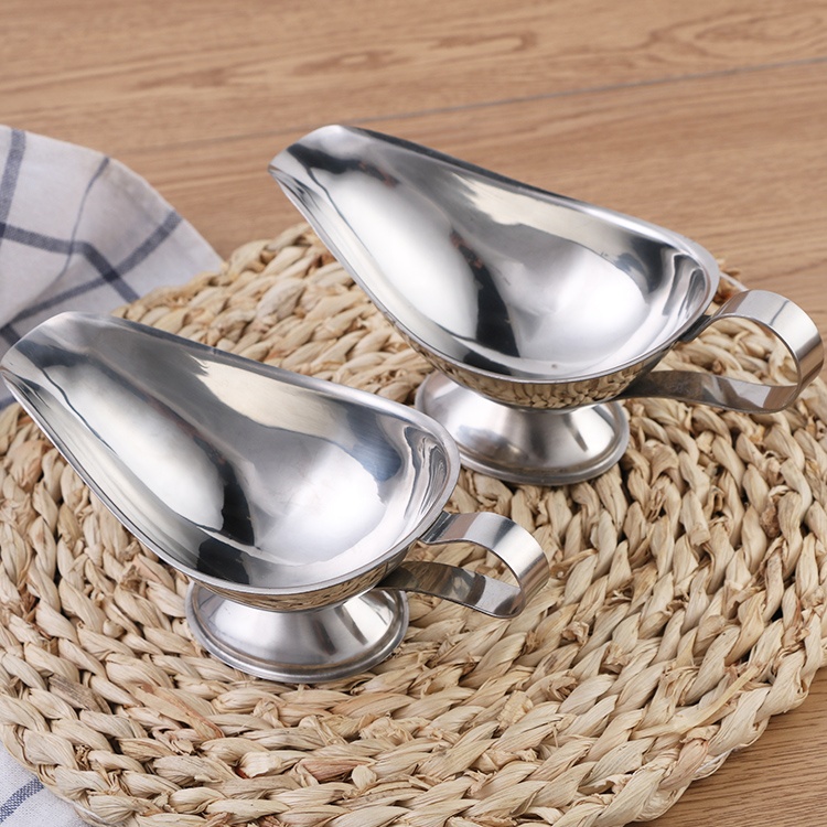 3 OZ Stainless Steel Sauce Boat