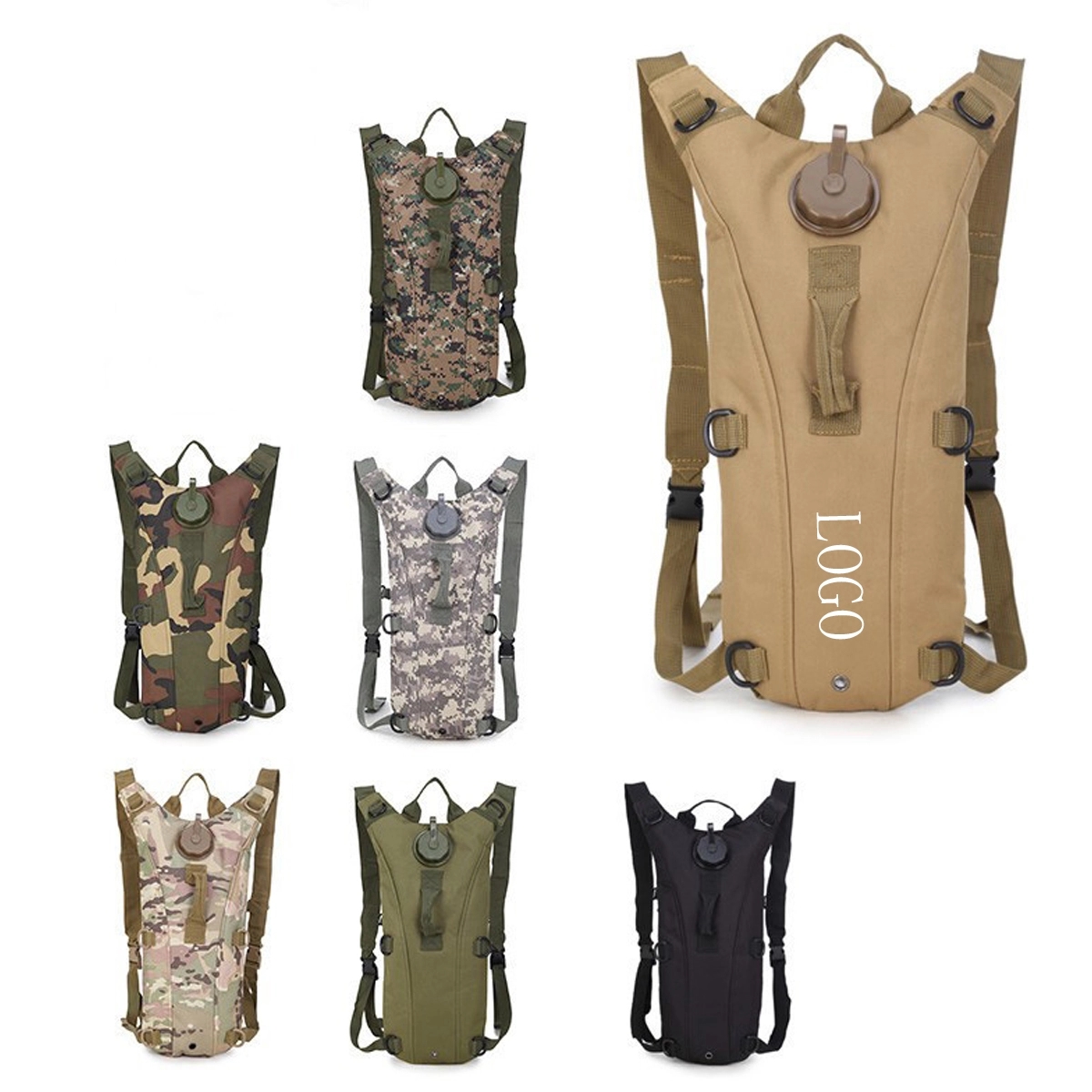 Hydration Pack Backpack with 3L Bladder 1