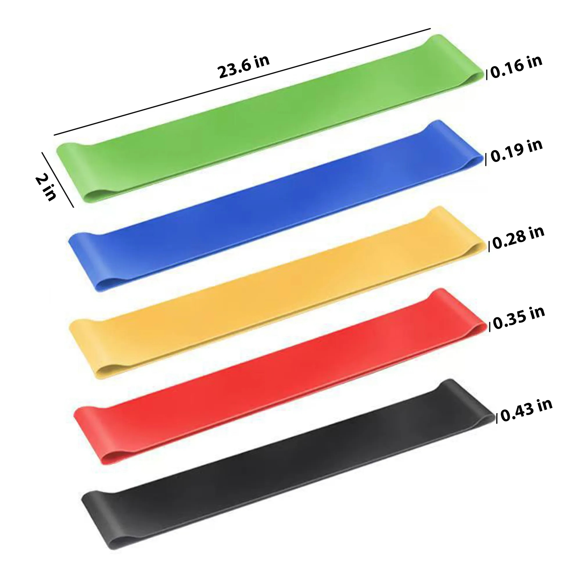 5-Piece Resistance Bands Set 5