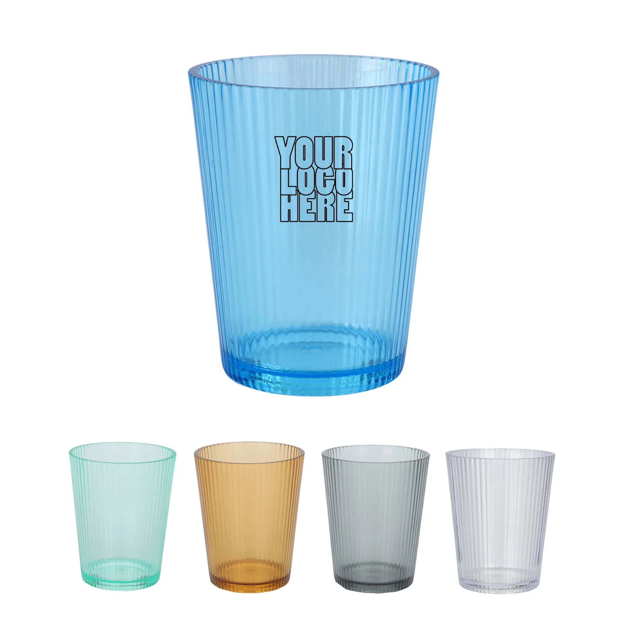 10oz. Reusable Acrylic Plastic Drinking Cup 1