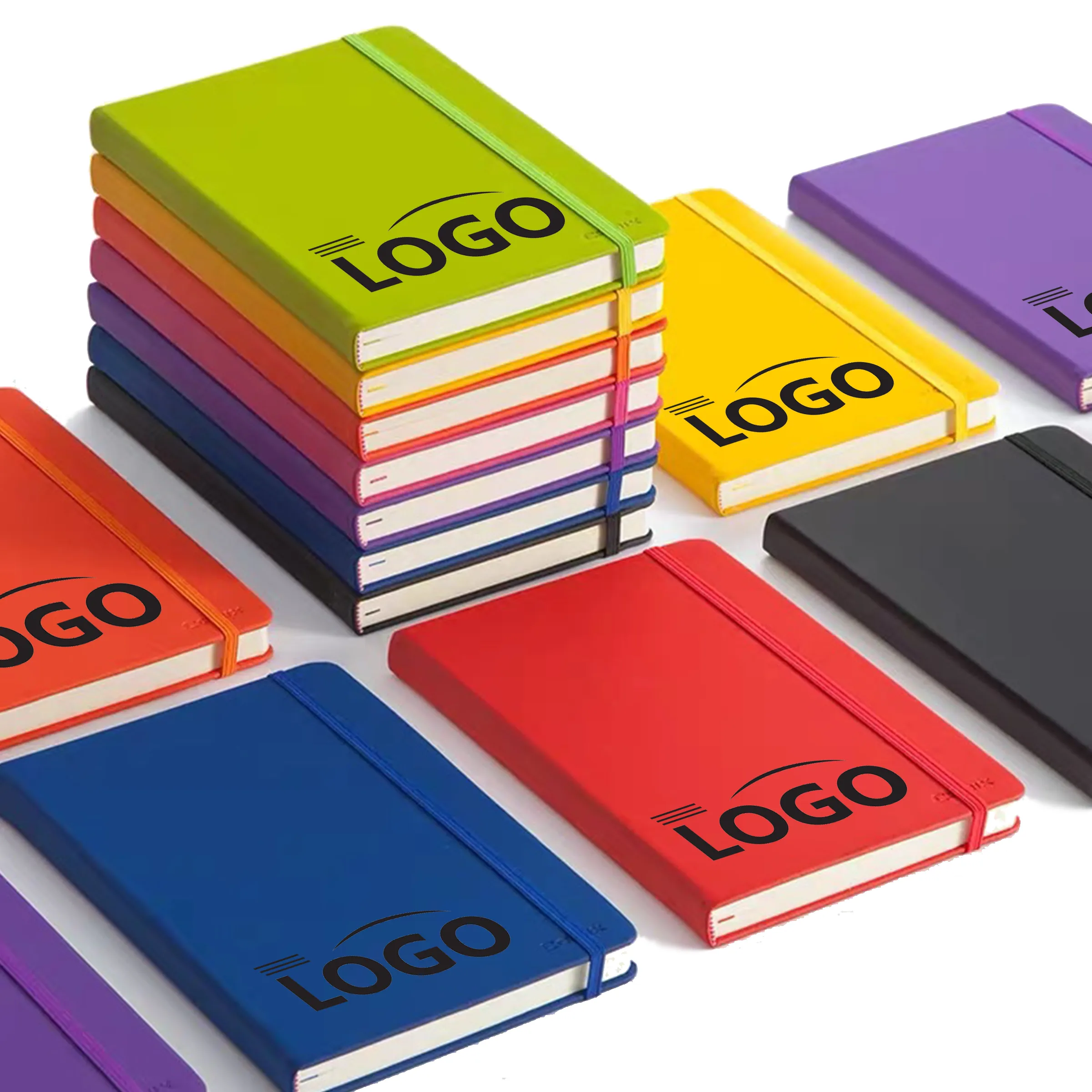 A6 Hardcover College Ruled Lined Notebook 6
