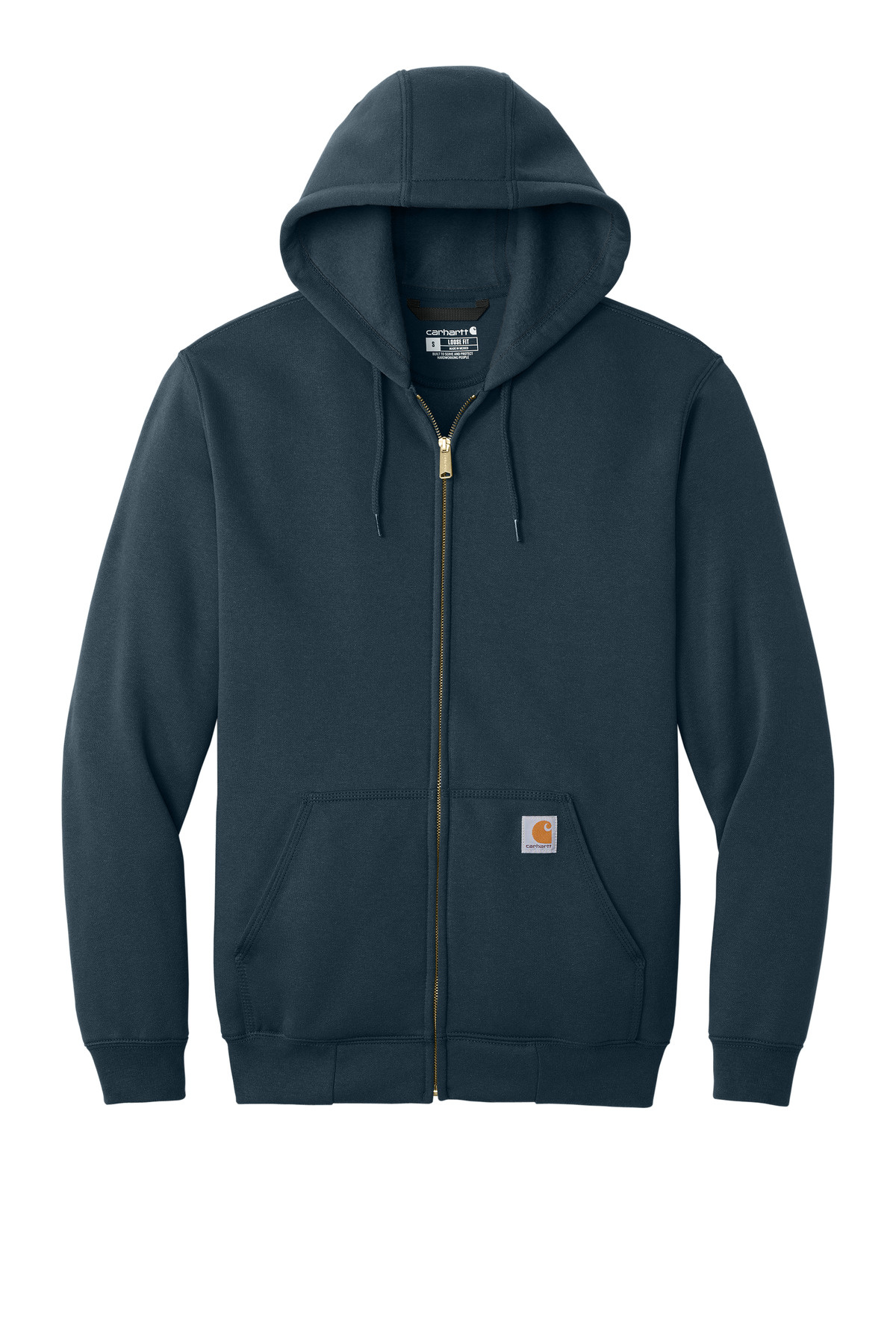 Carhartt Midweight Hooded Zip-Front Sweatshirt. CTK122, custom hoodie or sweatshirt with logo imprint 68