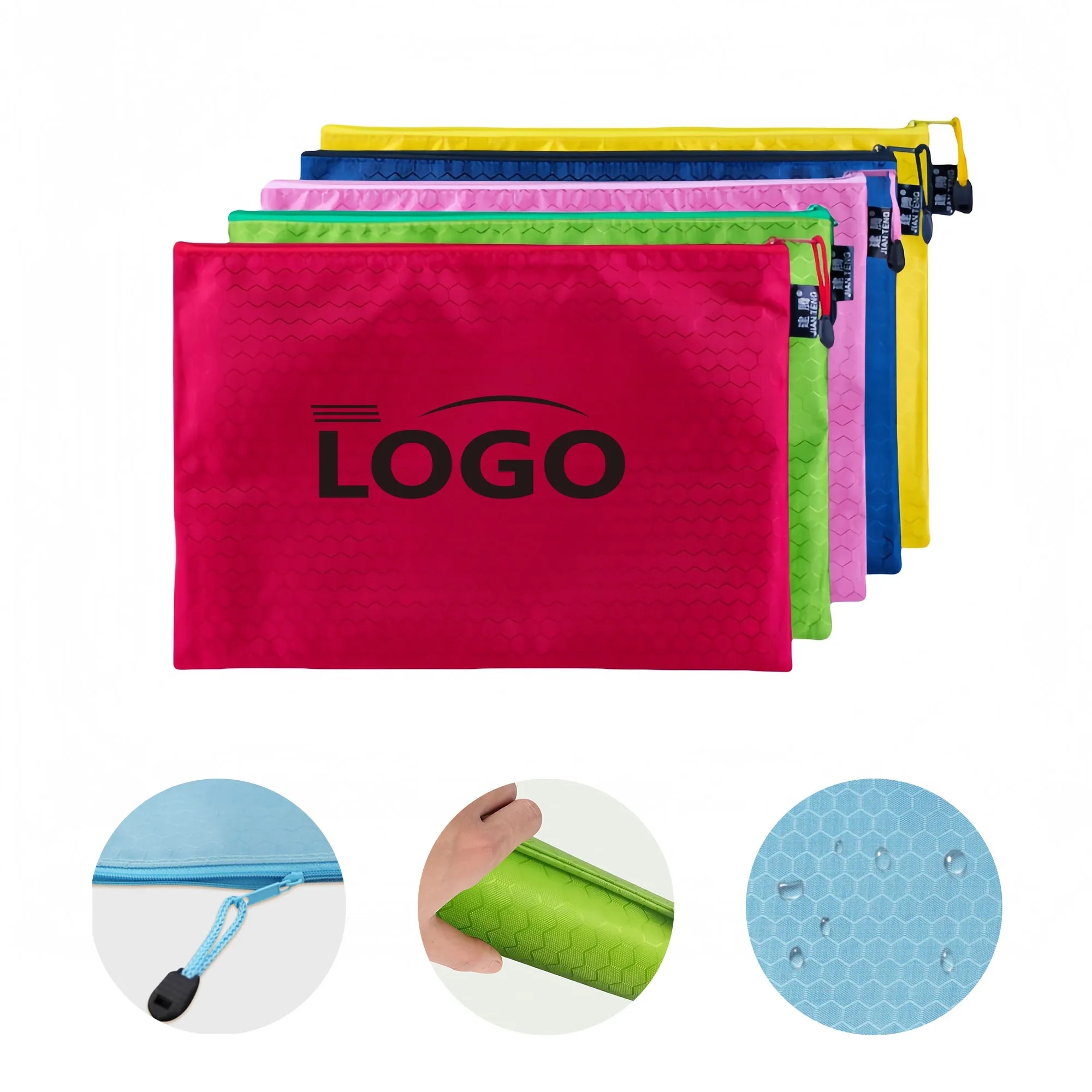 Oxford A4 Document Folder Waterproof Durable