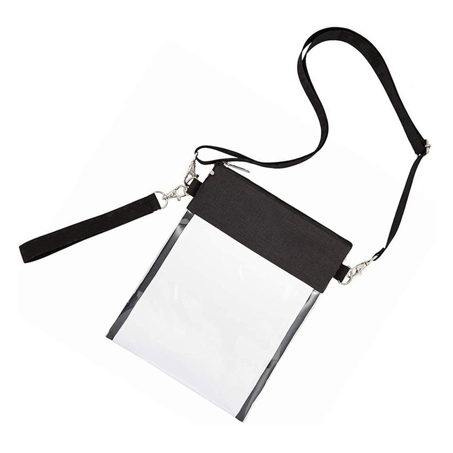 Clear Crossbody PVC Purse Stadium Handbag 4
