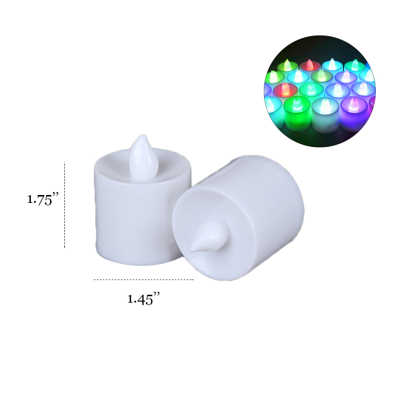 Multi Color LED Candle Light 2
