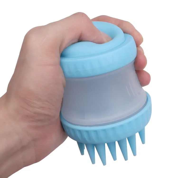 Silicone pet bath brush 5