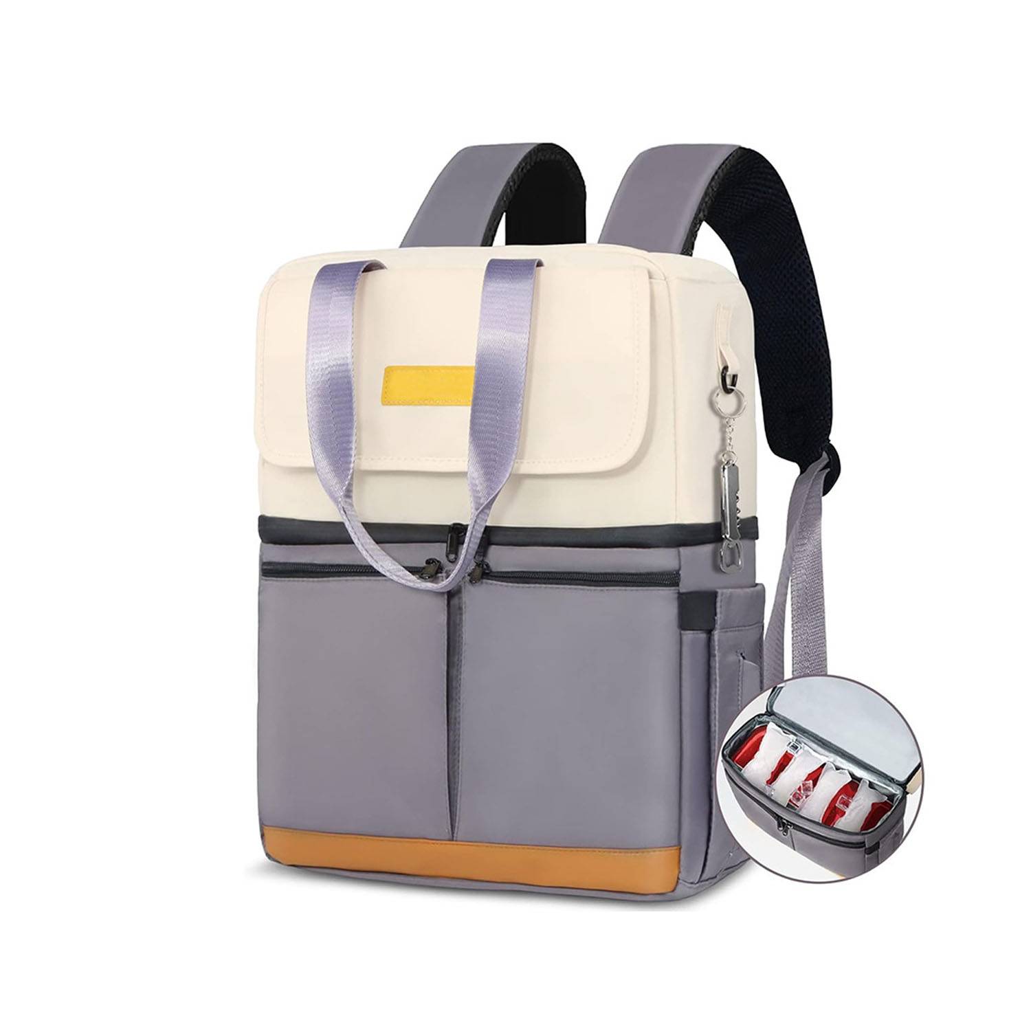36 Can Waterproof Nylon Cooler Backpack for Picnic 1