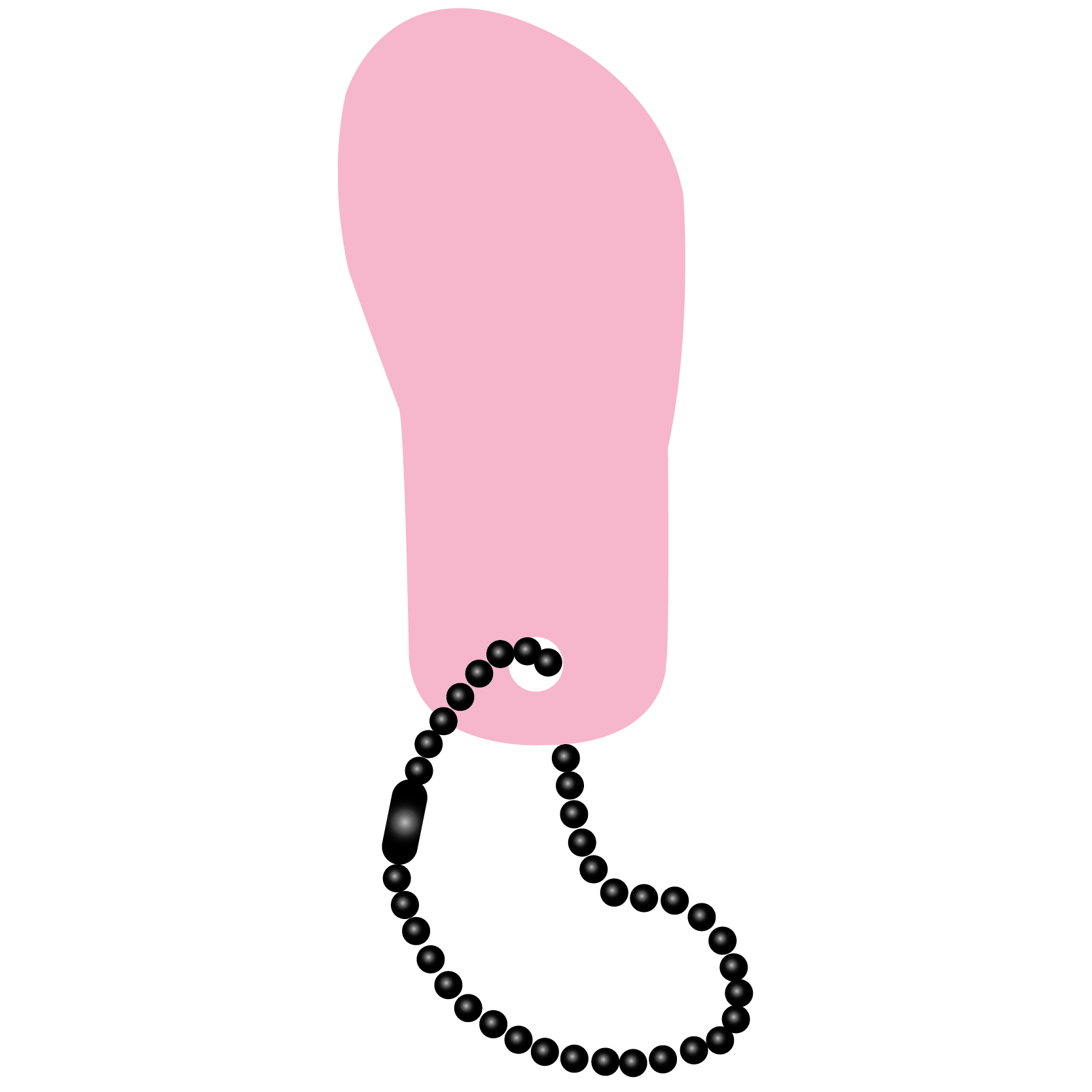 Flip Flop Key Tag 15