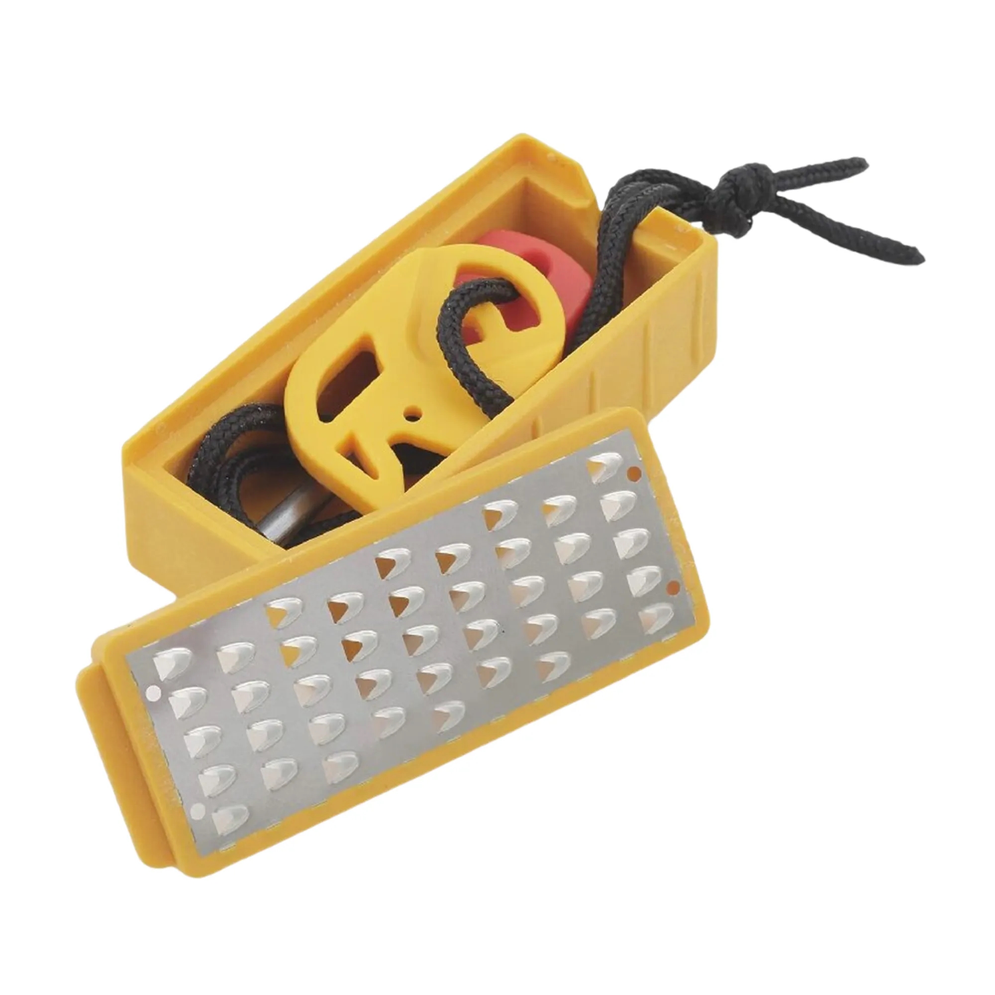 Ferro Rod Fire Starter With Integrated Shaving Scraper 8