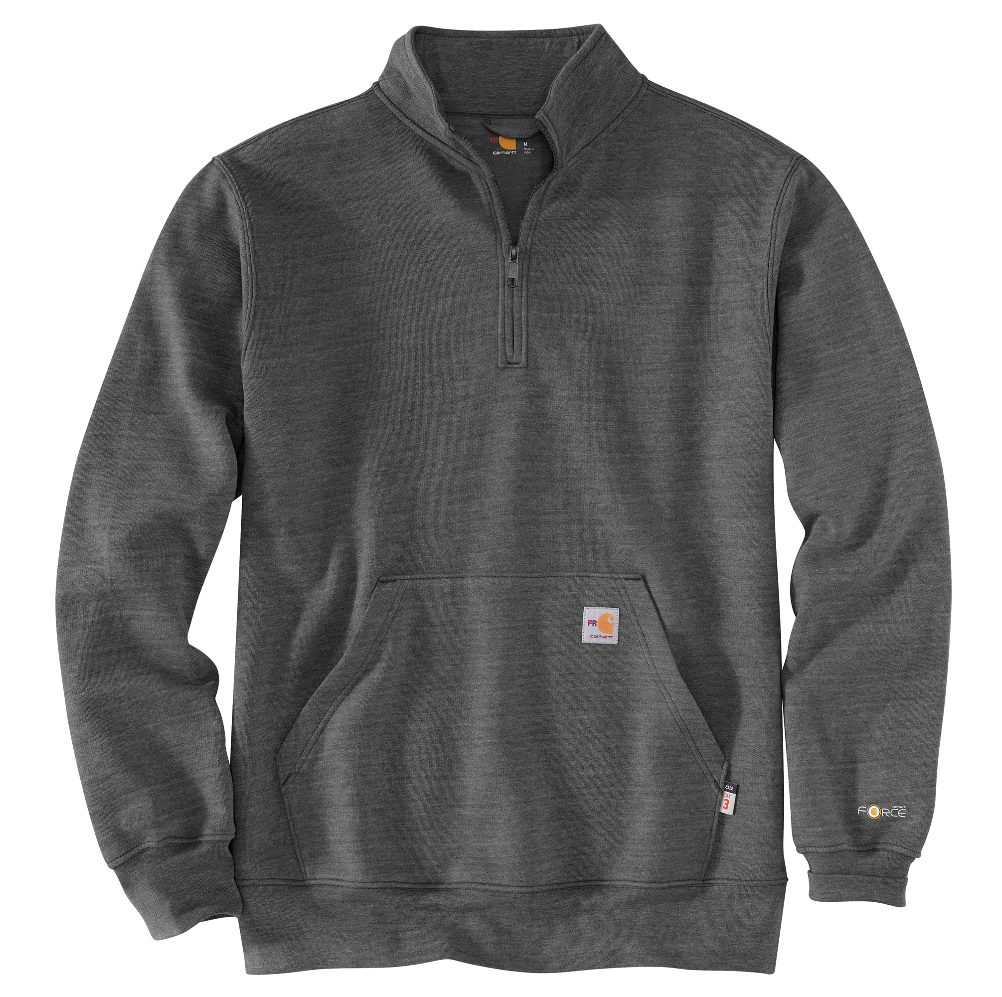 Carhartt Mens FR Force Marquette 1/4 Zip Sweatshirt, custom hoodie or sweatshirt with logo imprint 11