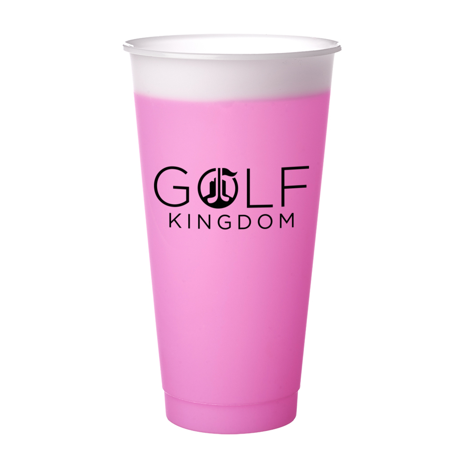 24 oz. Large Color Changing Stadium Cup (1 Color Imprint) 3
