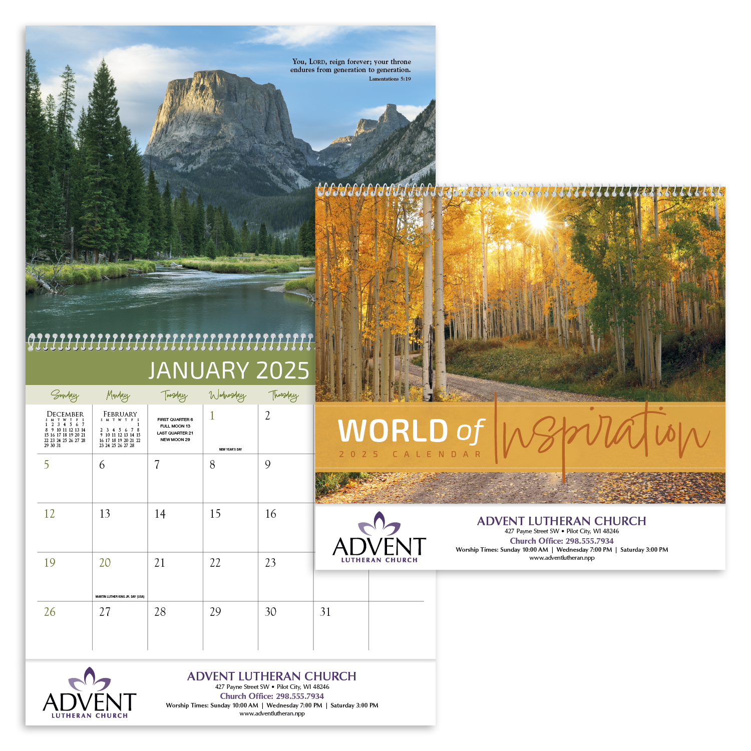 Triumph® Calendars World of Inspiration Calendar 6