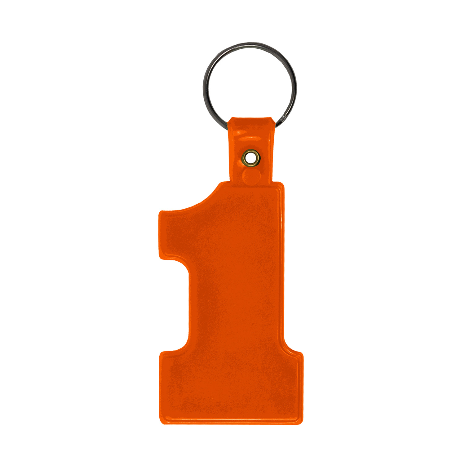 #1 Shaped Key Tag 13