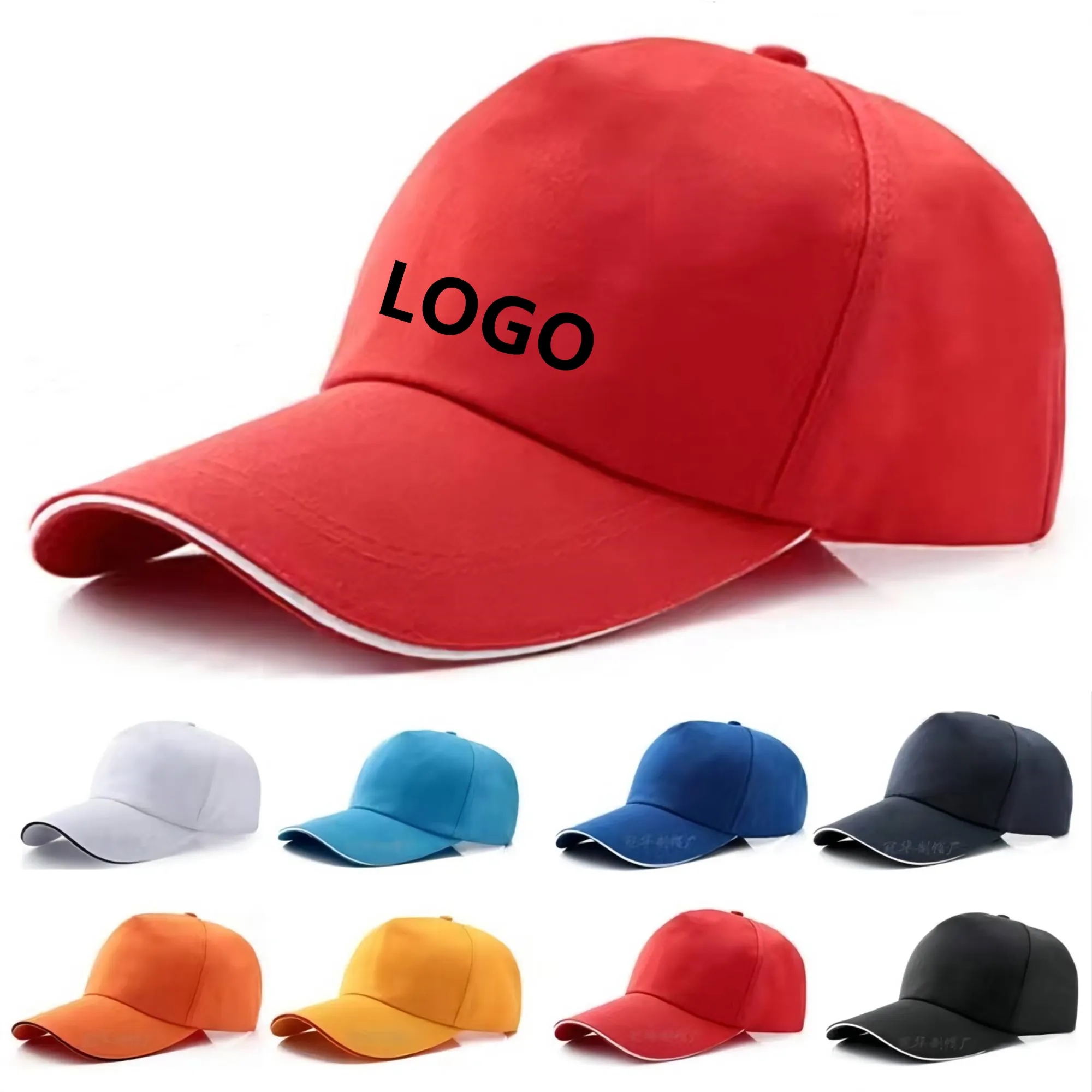 Breathable Sunscreen Baseball Cap MOQ 100PCS