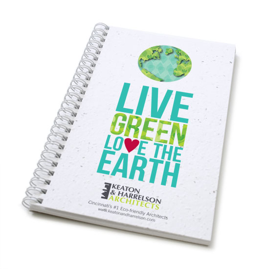 Love the Earth Personalized Plantable Journal: Standard 1