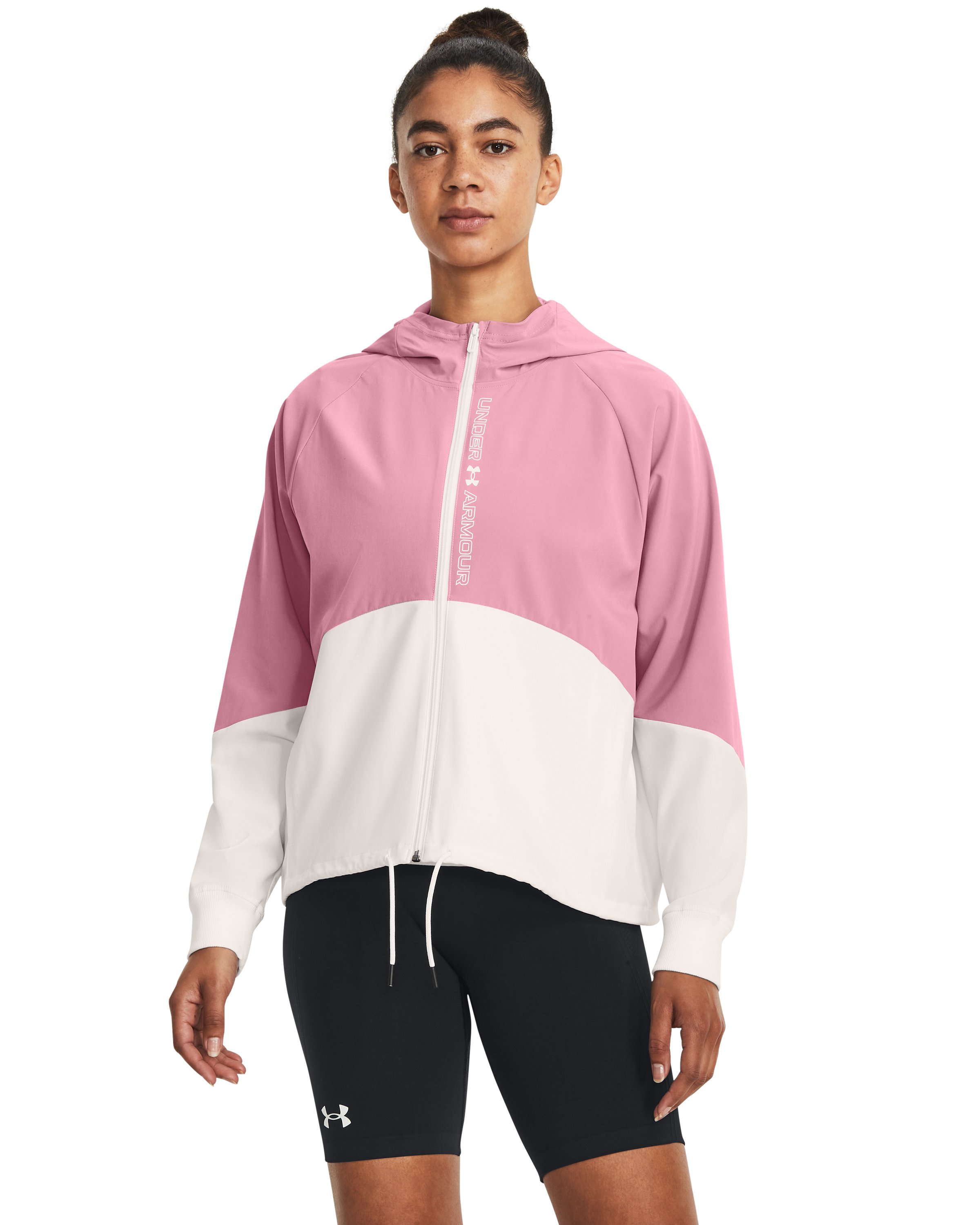 UA Woven Women's Full-Zip Jacket 5